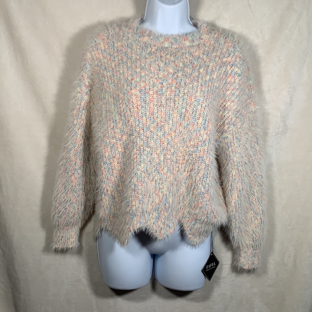 NWT Zaful multi colored woman’s sweater.